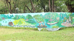 Triển lãm tranh “Chào Việt Nam – Quê hương tôi”: Bản trường ca bằng hội họa về đất nước và con người Việt Nam