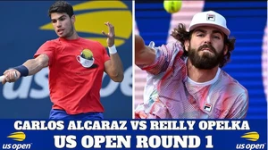 Lịch thi đấu US Open 2025 hôm  nay 25/8: Alcaraz đấu tay vợt cao 2m11