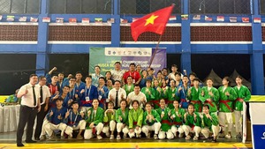Kurash Việt Nam về nhất giải vô địch và vô địch bãi biển Đông Nam Á 2025