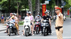 Phân luồng giao thông vòng ngoài địa bàn Hà Nội từ 21 giờ ngày 1/9 đến 13 giờ ngày 2/9