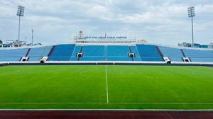 Sân vận động tổ chức trận Siêu cúp quốc gia 2025 đẹp như mơ trước giờ khởi tranh 