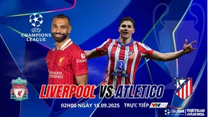 Nhận định, soi tỷ lệ Liverpool vs Atletico Madrid 02h00 ngày 18/9, Vòng phân hạng UEFA Champions League