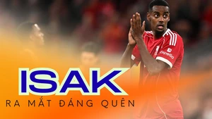 Màn ra mắt đáng quên của Alexander Isak tại Liverpool