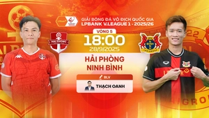 Link xem trực tiếp bóng đá Hải Phòng vs Ninh Bình  18h hôm nay, V-League vòng 5