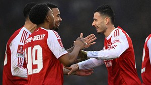 Gabriel Martinelli lập hat-trick, Arsenal vào vòng 4 cúp FA