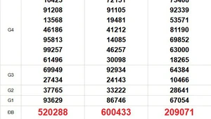 XSMN 13/1 - Kết quả xổ số miền Nam hôm nay 13/1/2026 - Trực tiếp xổ số hôm nay ngày 13 tháng 1