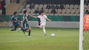 Chi tiết quan trọng về bàn thắng của Đình Bắc vào lưới Saudi Arabia, U23 Việt Nam càng thêm khó lường