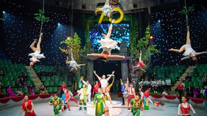 Kỷ niệm 70 năm ngày thành lập Liên đoàn Xiếc Việt Nam