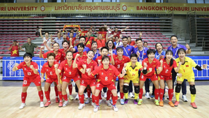 Futsal Việt Nam chung bảng Australia tại giải vô địch Đông Nam Á 