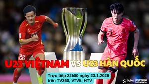 Nhận định, soi tỷ lệ U23 Việt Nam vs U23 Hàn Quốc 22h00 hôm nay 23/1, VCK U23 châu Á 2026