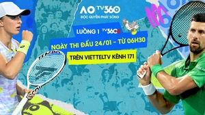 Link xem trực tiếp Australian Open 2026 hôm nay 24/1