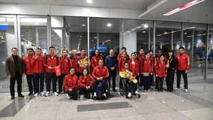 Đoàn Thể thao Người khuyết tật Việt Nam trở về nước, khép lại hành trình ASEAN Para Games 13