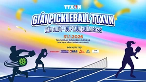 Sôi động Giải Pickleball Thông tấn xã Việt Nam - Cúp Mùa Xuân 2026