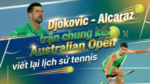 Djokovic vs Alcaraz: Trận chung kết Australian Open viết lại lịch sử tennis
