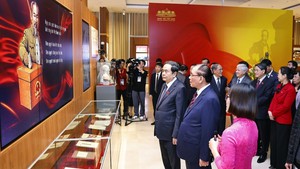 Triển lãm "80 năm Quốc hội Việt Nam đồng hành cùng dân tộc"