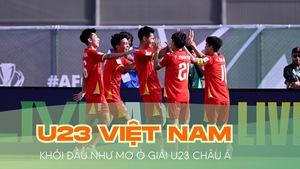 U23 Việt Nam khởi đầu như mơ ở giải U23 châu Á 2026