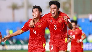 Thắng đội Tây Á 2-0 ở trận ra quân, tuyển trẻ Việt Nam xuất sắc dẫn đầu bảng ở giải châu Á
