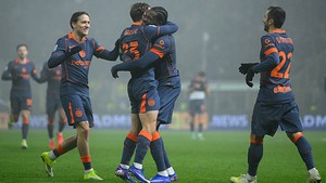 Inter Milan củng cố ngôi đầu, Napoli mất điểm ngay trên sân nhà ở Serie A