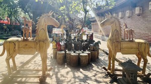 Khai mạc trưng bày chuyên đề "Ngựa về phố" tại Văn Miếu – Quốc Tử Giám