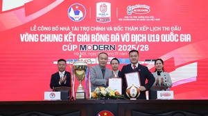 Công bố nhà tài trợ chính và bốc thăm xếp lịch thi đấu VCK giải VĐ U19 QG – Cúp Modern 2025/26