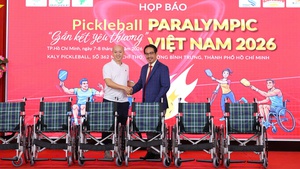Giải Pickleball Paralympic Việt Nam 2026: Lan tỏa thông điệp 'Gắn kết yêu thương'