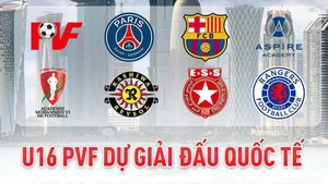 U16 PVF chung bảng Barcelona, PSG tại Alkass International Cup 2026