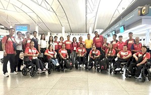 Đoàn thể thao người khuyết tật Việt Nam lên đường dự Asian Para Games 2026