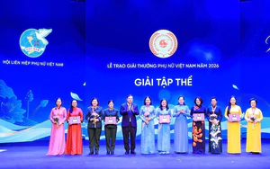 Lễ trao Giải thưởng Phụ nữ Việt Nam năm 2026