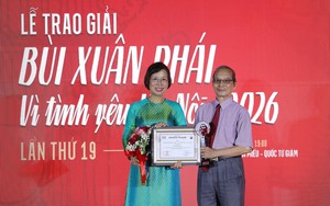 Trao Giải thưởng Bùi Xuân Phái - Vì tình yêu Hà Nội lần 19 - 2026: "Trở lại trái tim mình" để làm nên tầm vóc cho Hà Nội