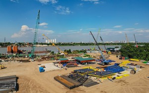 Hà Nội tăng tốc thi công 7 cầu qua sông Hồng phục vụ APEC 2027
