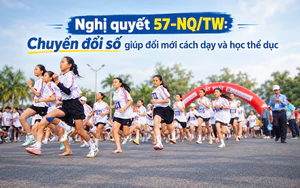 Nghị quyết 57-NQ/TW: Chuyển đổi số giúp đổi mới cách dạy và học thể dục 