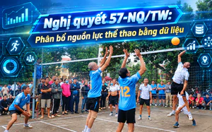 Nghị quyết 57-NQ/TW: Phân bổ nguồn lực thể thao bằng dữ liệu