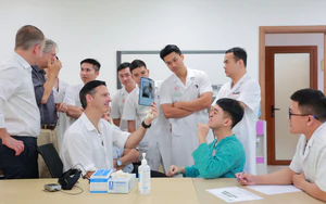 Bệnh viện Trung ương Quân đội 108 hợp tác quốc tế: Mở ra cơ hội phục hồi cho bệnh nhân dị tật sọ mặt