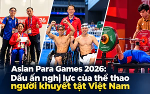 Asian Para Games 2026: Dấu ấn nghị lực của thể thao người khuyết tật Việt Nam
