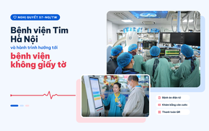 Nghị quyết 57-NQ/TW: Bệnh viện Tim Hà Nội và hành trình hướng tới bệnh viện không giấy tờ