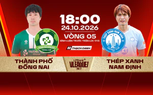 Link xem trực tiếp bóng đá Đồng Nai vs Thép Xanh Nam Định 18h00 hôm nay, V-League vòng 5