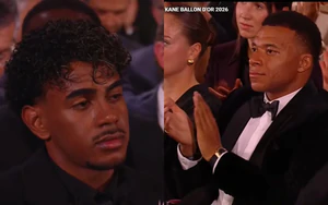 Phản ứng của Mbappe và Yamal khi Harry Kane giành Quả bóng Vàng 2026