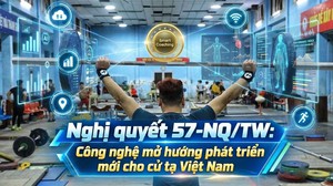 Nghị quyết 57-NQ/TW: Công nghệ mở hướng phát triển mới cho cử tạ Việt Nam