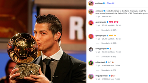 Ronaldo lần đầu lên tiếng sau khi vượt qua Messi, giành Quả bóng vàng xuất sắc nhất lịch sử