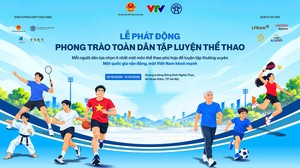 Lễ phát động 'Mỗi người dân lựa chọn ít nhất một môn thể thao phù hợp để tập luyện thường xuyên': Cùng xây dựng một Việt Nam khỏe mạnh