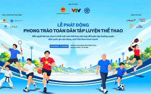 Quang Hải, Đình Bắc và hàng loạt ngôi sao thể thao tham gia lễ phát động phong trào toàn dân tập luyện thể thao