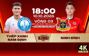 Lịch thi đấu bóng đá hôm nay 10/10: Trực tiếp V-League, Ngoại hạng Anh, La Liga, Serie A,...