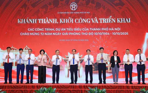 Hà Nội khánh thành, khởi công 18 công trình, dự án tiêu biểu chào mừng Ngày Giải phóng Thủ đô