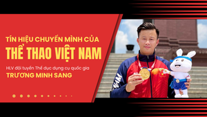 HLV đội tuyển Thể dục dụng cụ quốc gia Trương Minh Sang: Tín hiệu chuyển mình của thể thao Việt Nam
