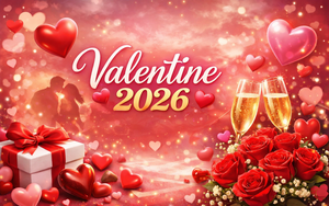 Những lời chúc Valentine 2026 ngọt ngào và ý nghĩa dành cho nửa kia