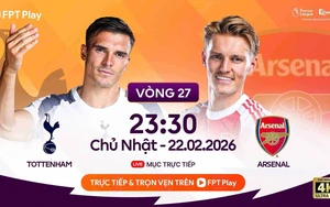 Lịch thi đấu bóng đá hôm nay 22/2: Trực tiếp đại chiến bắc London
