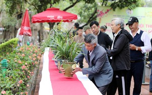 Du khách tham gia Chợ Tết "Sắc xuân Thành Nam"