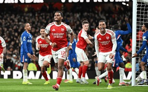 Thắng trận derby nghẹt thở, Arsenal tái thiết lập khoảng cách điểm số với Man City