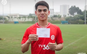 45 cầu thủ Thể Công Viettel sẵn sàng cho hoạt động bầu cử ngày 15/3