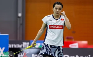 'Hoa khôi cầu lông' Thùy Linh thắng nghẹt thở trước đối thủ hạng 17 thế giới